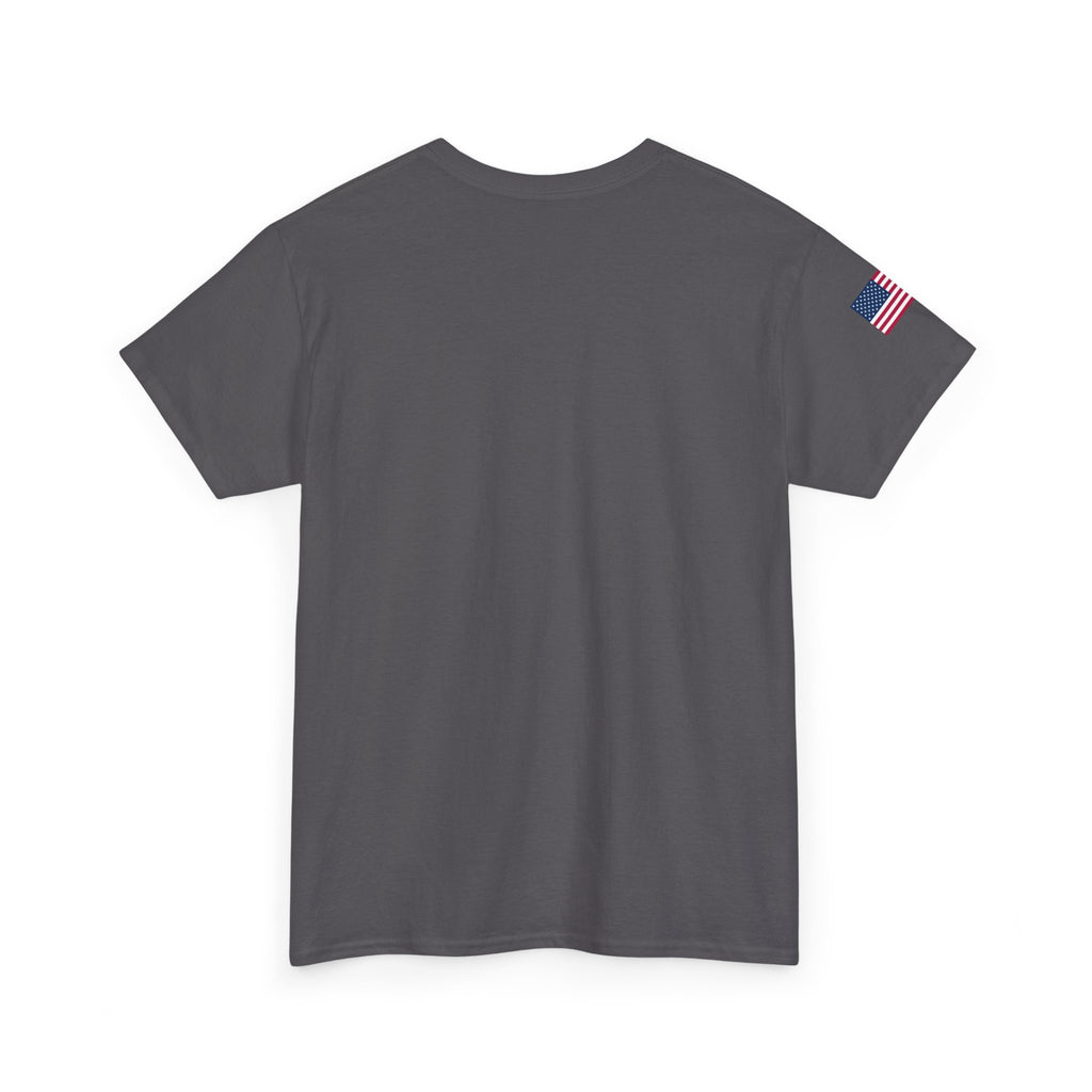 JMA Jaguares w/American Flag Unisex Heavy Cotton Tee