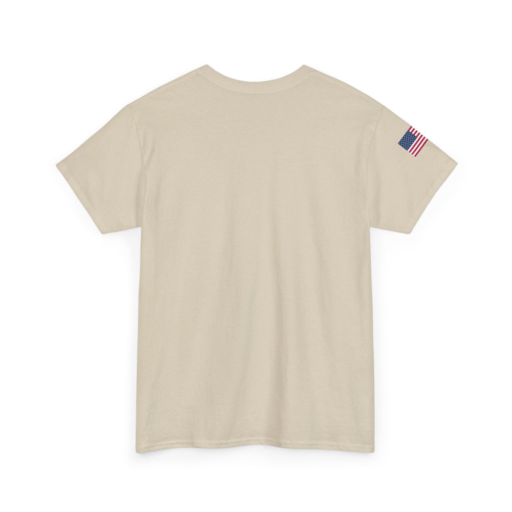 JMA Jag w/American Flag Unisex Heavy Cotton Tee