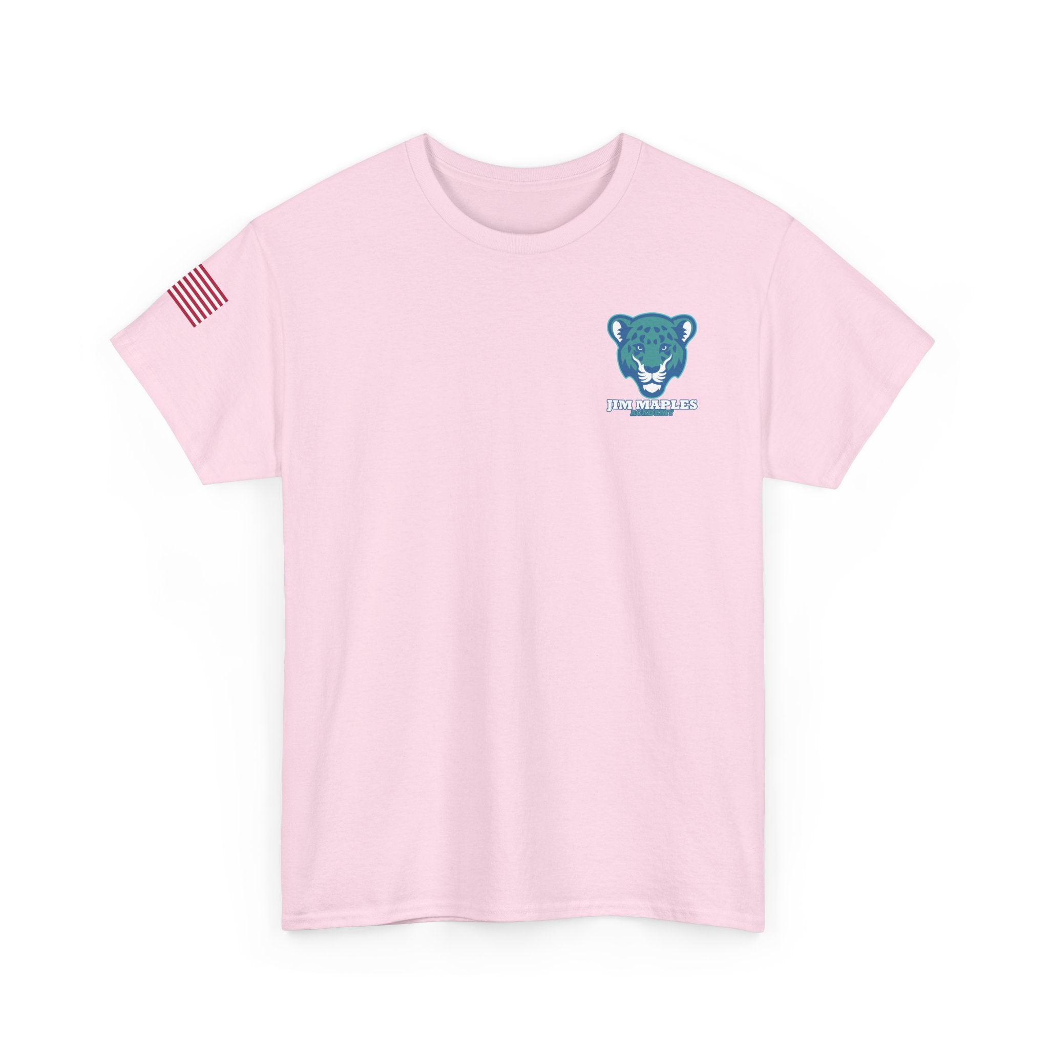 JMA Wording w/American Flag Unisex Heavy Cotton Tee with