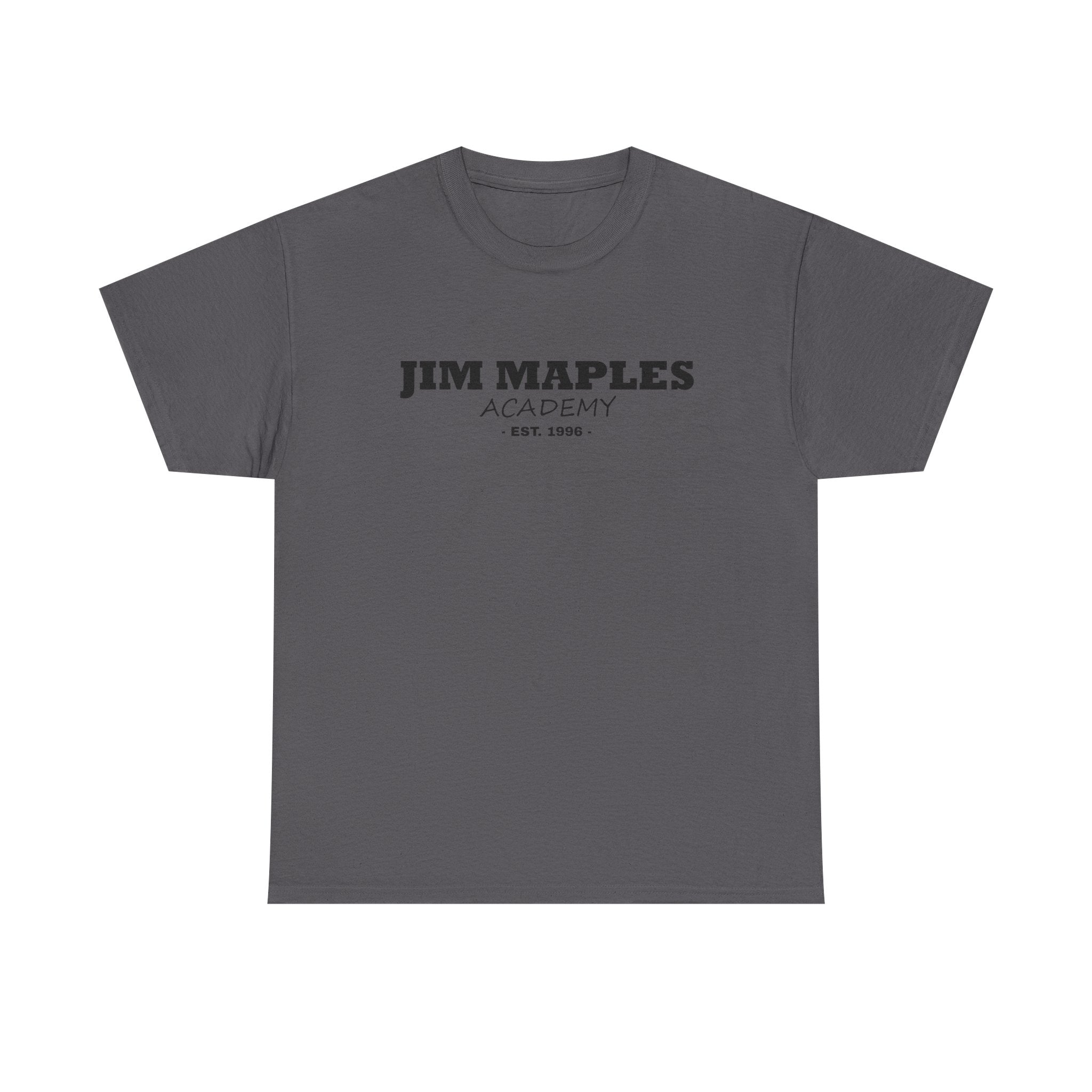 Jim Maples Text Unisex Heavy Cotton Tee