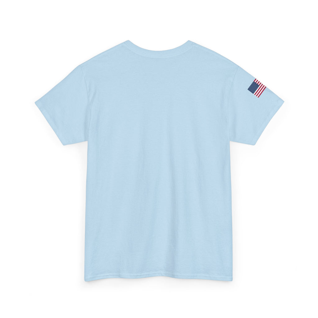 JMA Jaguares w/American Flag Unisex Heavy Cotton Tee